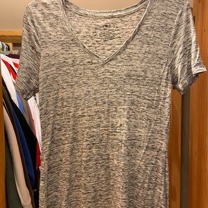 Soft v neck top